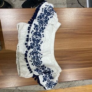 Show Me Your Mumu White crop top